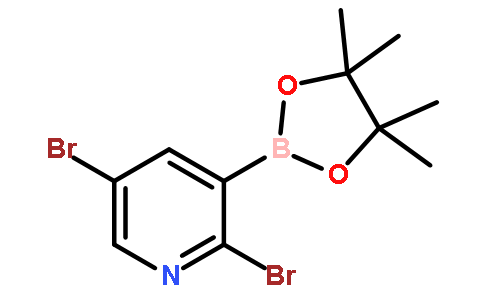 2,5-Dibromopyridine-3-boronic acid pinacol ester