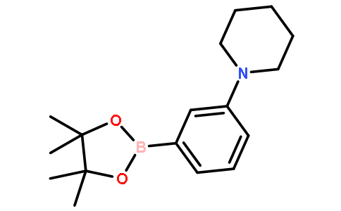 1-[3-(4,4,5,5-TETRAMETHYL-1,3,2-DIOXABOROLAN-2-YL)PHENYL]PIPERIDINE