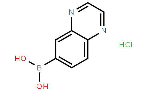 Quinoxalin-6-ylboronic acid hydrochloride