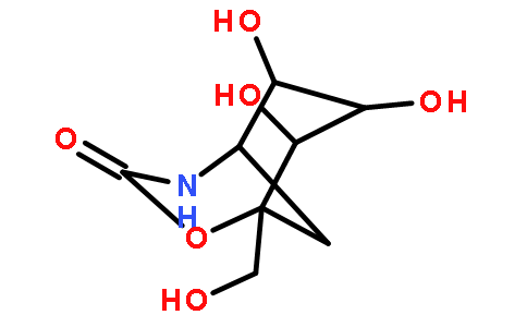 (1S,5S,6S,7R,8S)-6,7,8-三羟基-1-(羟基甲基)-2-氧杂-4-氮杂双环[3.3.1]壬-3-酮