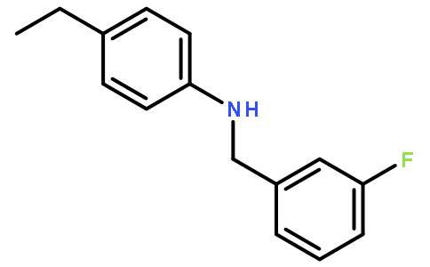 4-Ethyl-N-(3-fluorobenzyl)aniline