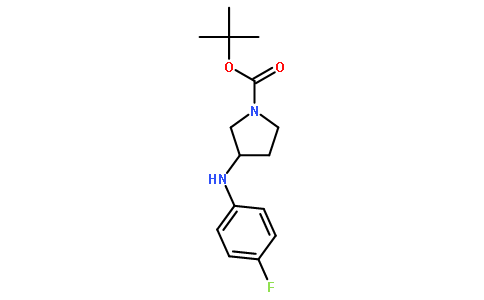 3-(4-Fluoro-phenylamino)-pyrrolidine-1-carboxylic acid tert-butyl ester