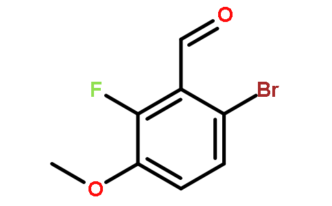 6-Bromo-2-fluoro-3-methoxybenzaldehyde