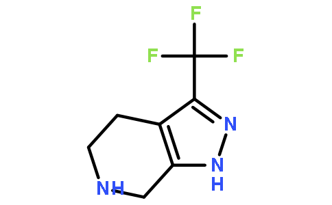 3-(Trifluoromethyl)-4,5,6,7-tetrahydro-1H-pyrazolo[3,4-c]pyridine