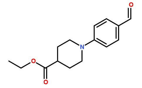 1-(4-formylphenyl)piperidine-4-carboxylic acid ethyl ester
