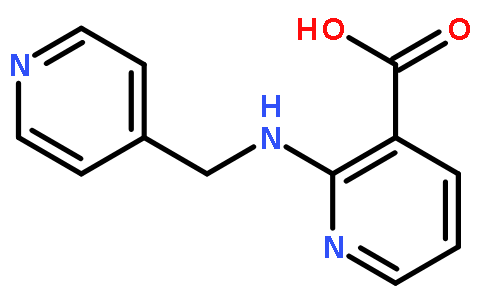 2-(pyridin-4-ylmethylamino)nicotinic acid