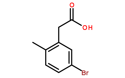2-(5-bromo-2-methylphenyl)acetic acid
