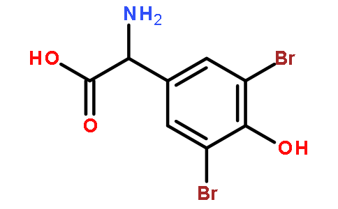 2-Amino-(3,5-dibromo-4-hydroxy-phenyl)-acetic acid