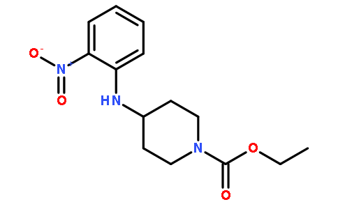 1-PIPERIDINECARBOXYLIC ACID,4-[(2-NITROPHENYL)AMINO]-,ETHYL ESTER