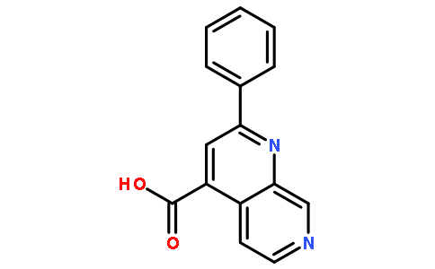 2-phenyl-1,7-naphthyridine-4-carboxylic acid