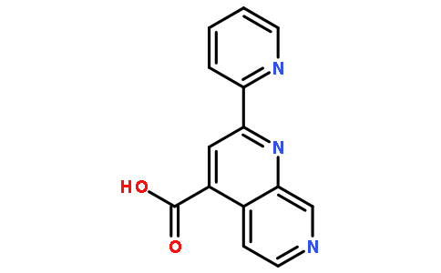 2-(pyridin-2-yl)-1,7-naphthyridine-4-carboxylic acid
