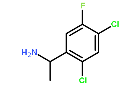1-(2,4-Dichloro-5-fluorophenyl)ethanamine