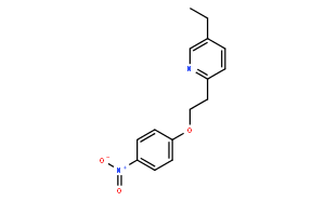 5-乙基-2-[2-(4-硝基苯氧基)乙基]吡啶
