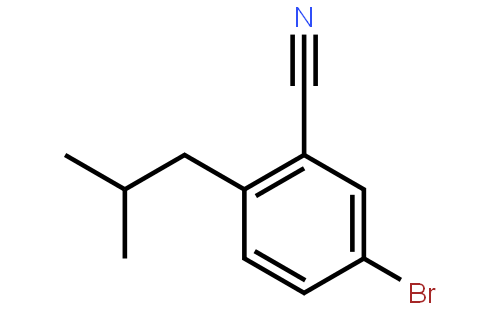 5-Bromo-2-isobutylbenzonitrile