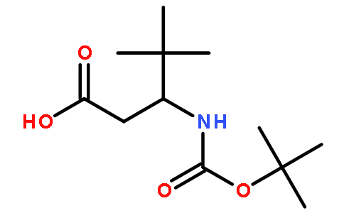 3-((tert-Butoxycarbonyl)amino)-4,4-dimethylpentanoic acid