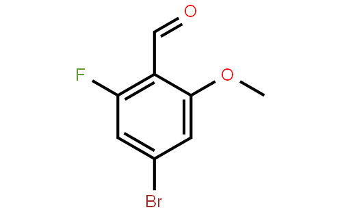 4-Bromo-2-fluoro-6-methoxybenzaldehyde