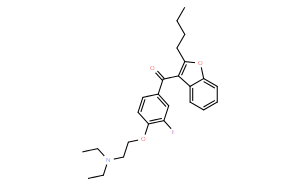 (2-Butyl-3-benzofuranyl)[4-[2-(diethylamino)ethoxy]-3-iodophenyl]methanone