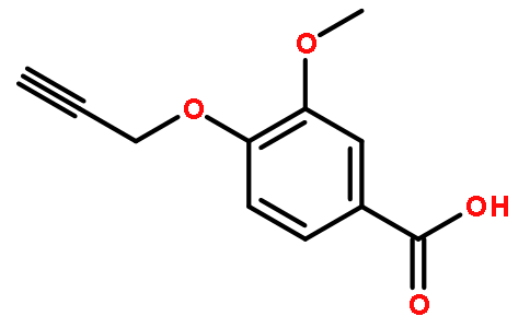 3-methoxy-4-(prop-2-ynyloxy)benzoic acid