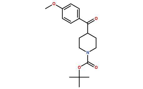 tert-Butyl 4-(4-methoxybenzoyl)piperidine-1-carboxylate