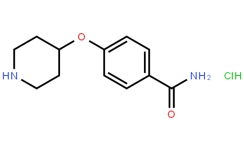 4-(Piperidin-4-yloxy)benzamide hydrochloride