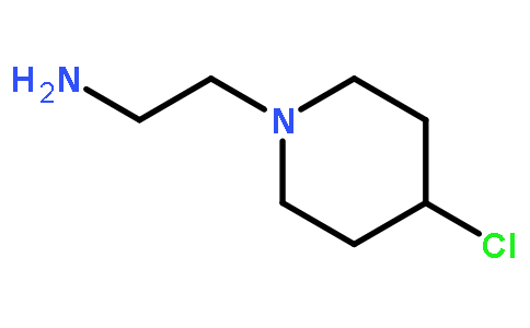 1-PIPERIDINEETHANAMINE,4-CHLORO-