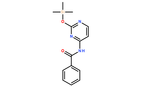 4-BENZOYLAMINO-2-(TRIMETHYLSILYLOXY)PYRIMIDINE
