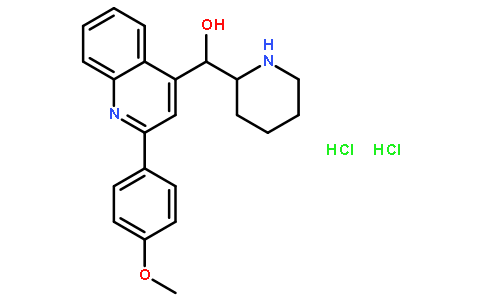 2-(4-Methoxyphenyl)-α-2-piperidinyl-4-quinolinemethanol Dihydrochloride