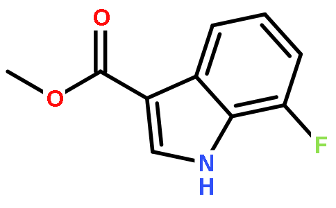1H-INDOLE-3-CARBOXYLIC ACID,7-FLUORO-,METHYL ESTER