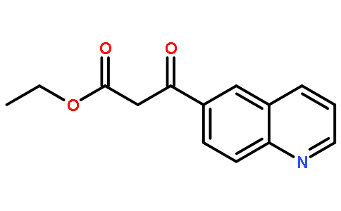 ethyl 3-oxo-3(quinolin-6-yl)propanoate