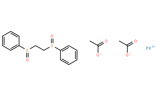 1,2-Bis(phenylsulfinyl)ethane palladium(II) acetate