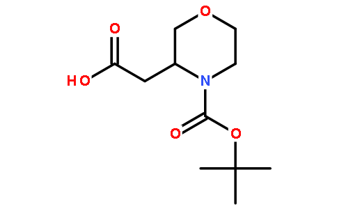 4-N-BOC-吗啉-3-乙酸