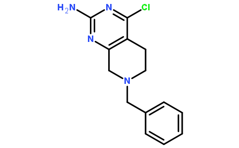 7-Benzyl-4-chloro-5,6,7,8-tetrahydropyrido[3,4-d]pyrimidin-2-amine