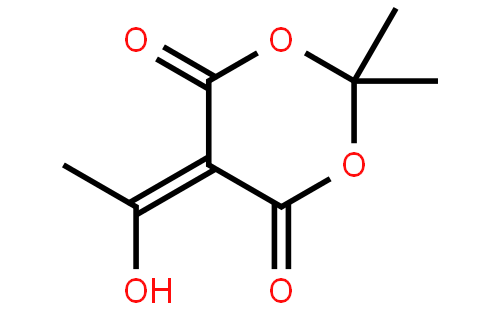 5-(1-Hydroxyethylidene)-2,2-dimethyl-1,3-dioxane-4,6-dione