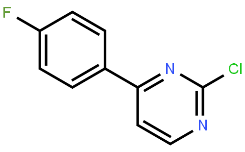 2-Chloro-4-(4-fluoro-phenyl)-pyrimidine