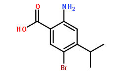 2-氨基-4-異丙基-5-溴苯甲酸