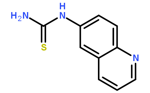 Quinolin-6-yl-thiourea