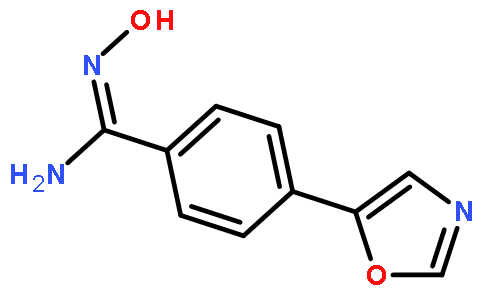 N'-hydroxy-4-(1,3-oxazol-5-yl)benzenecarboximidamide