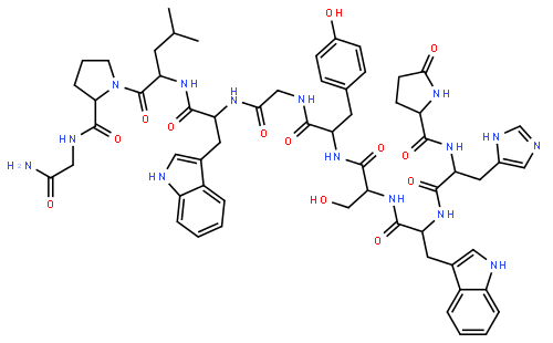 Luteinizing hormone releasing hormone salmon