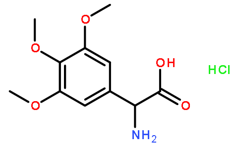 Amino-(3,4,5-trimethoxy-phenyl)-acetic acid hydrochloride