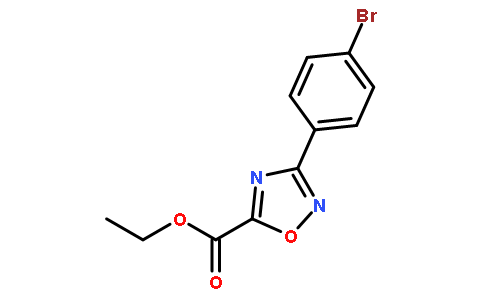 Ethyl 3-(4-bromophenyl)-1,2,4-oxadiazole-5-carboxylate