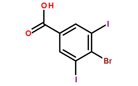 4-溴-3,5-二碘苯甲酸