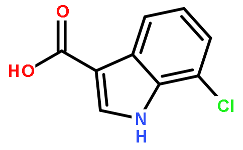 7-氯吲哚-3-羧酸