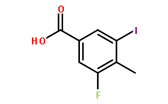 3-氟-5-碘-4-甲基苯甲酸