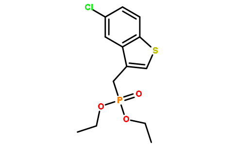Diethyl [(5-chloro-1-benzothiophen-3-yl)methyl]phosphonate