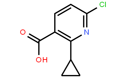 6-Chloro-2-cyclopropylnicotinic acid