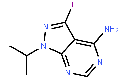 3-Iodo-1-isopropyl-1H-pyrazolo[3,4-d]pyrimidin-4-amine