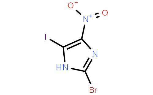 2-Bromo-5-iodo-4-nitro-1H-imidazole
