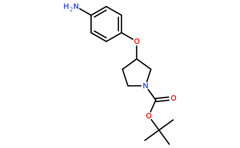 tert-Butyl 3-(4-aminophenoxy)pyrrolidine-1-carboxylate