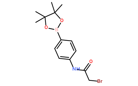 2-Bromo-N-(4-(4,4,5,5-tetramethyl-1,3,2-dioxaborolan-2-yl)phenyl)acetamide