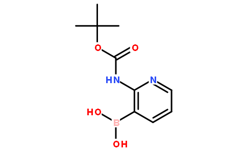 2-(tert-Butoxycarbonylamino)pyridine-3-boronic acid